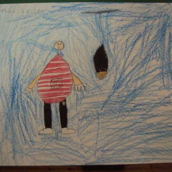 Dibujo desde una hoja u ovalo